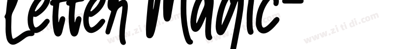 Letter Magic字体转换
